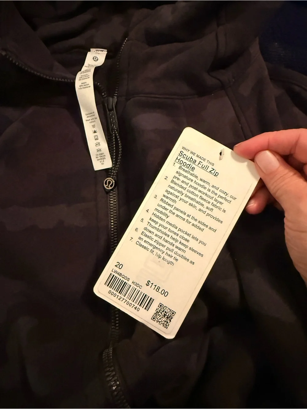 Lululemon Scuba Full Zip Hoodie